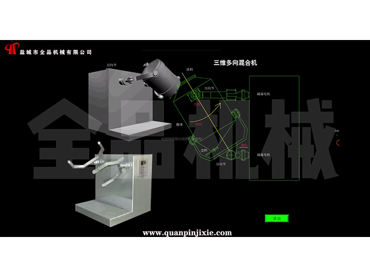 搖擺式(三維)混合機